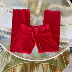 Super low rise vintage juicy couture velour sweatpants
